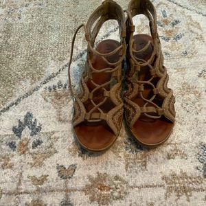 Studded lace-up sandal from 1. State size 6